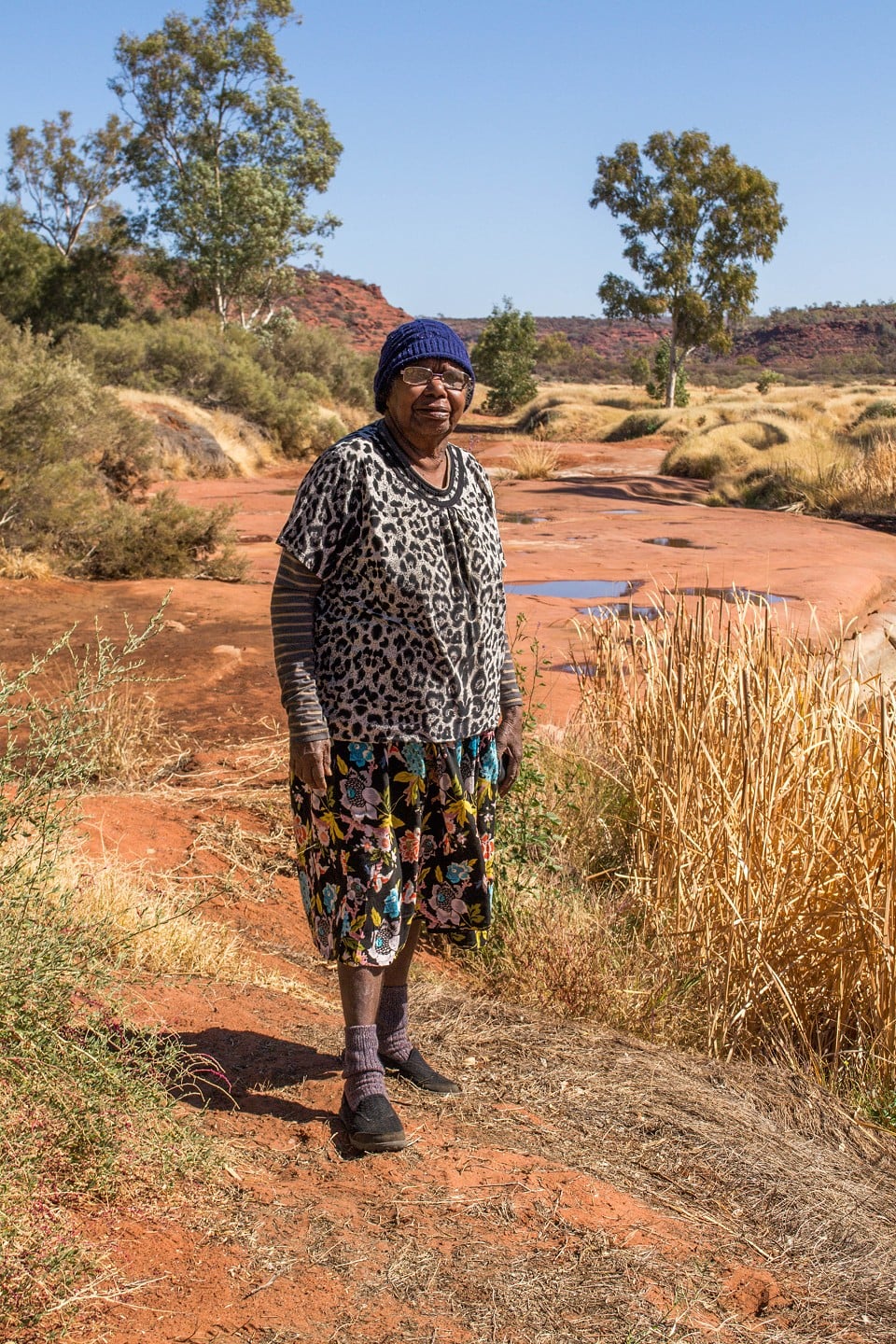 Judith Inkamala, Palm Valley; photo: Bec Capp